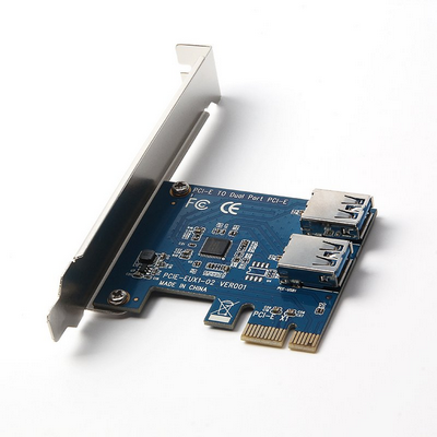 2-port PCI-E to USB 3.0 Expansion Card Adapter